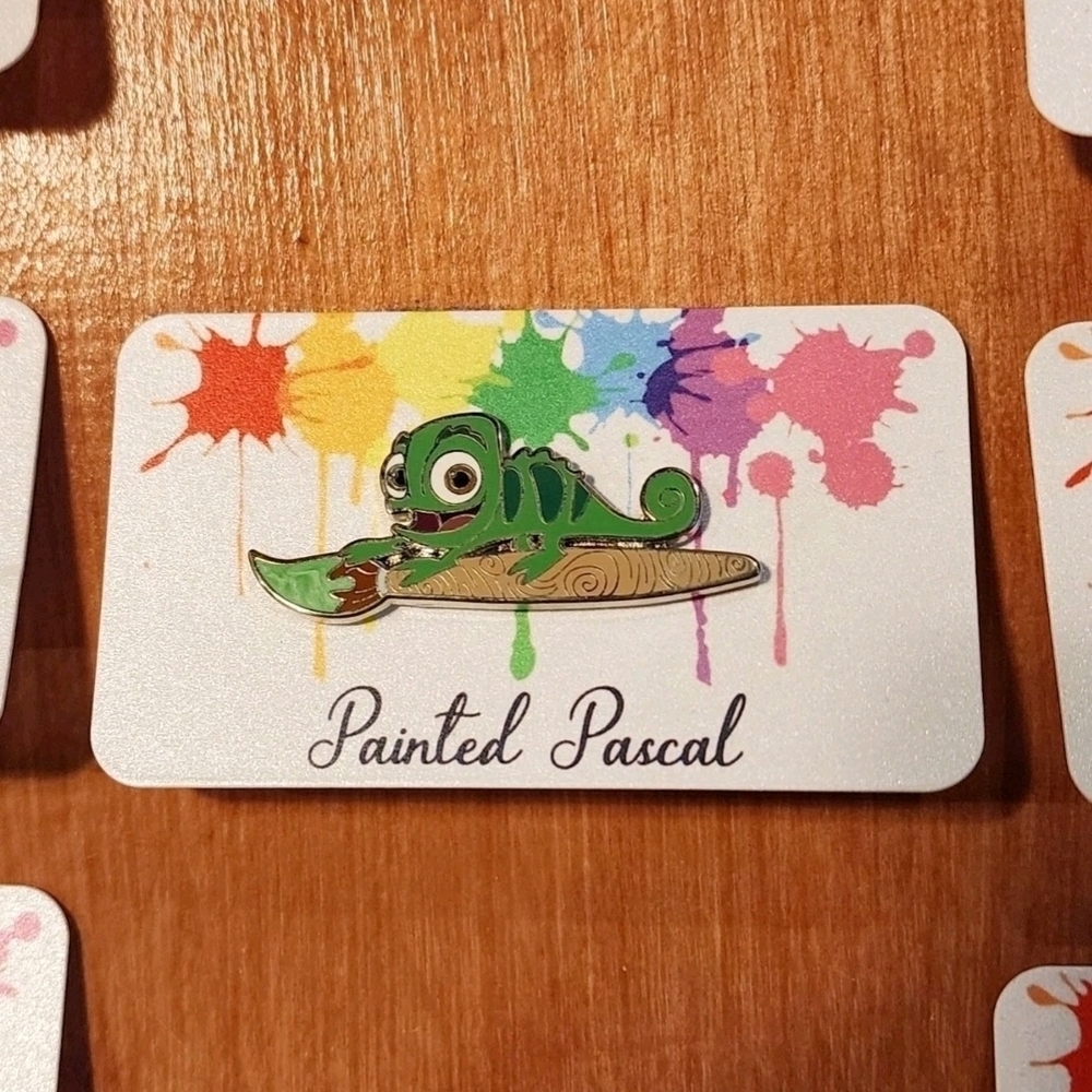 Painted Pascal Disney Fantasy Pin Set - Picture 4 of 7